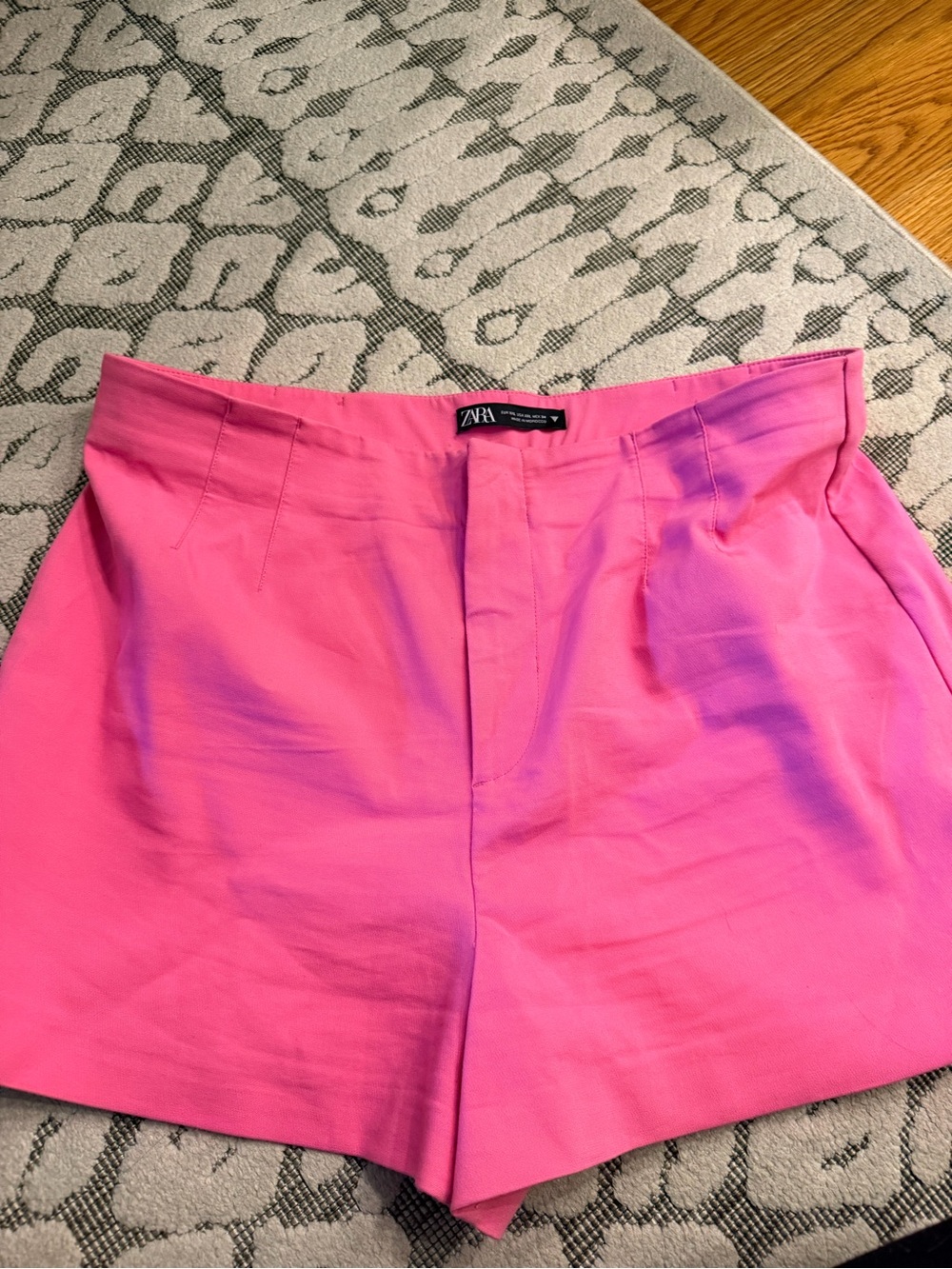 ZARA Hot Pink Tailored Women's Shorts
